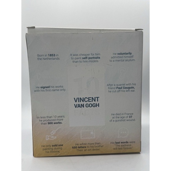 Today Is Art Day "Vincent Van Gogh" Art History Heroes Collectible Action Figure - Picture 3 of 12